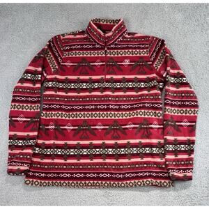 Ariat Tek Sweatshirt Printed Fleece Aztec 1/4 Zip Pullover Women's X-Large